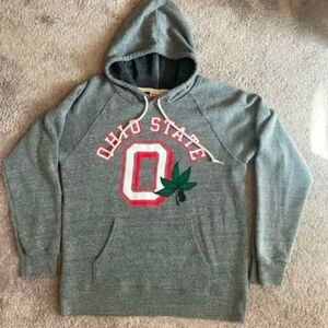 HOMAGE Gray Ohio State Pullover Hoodie